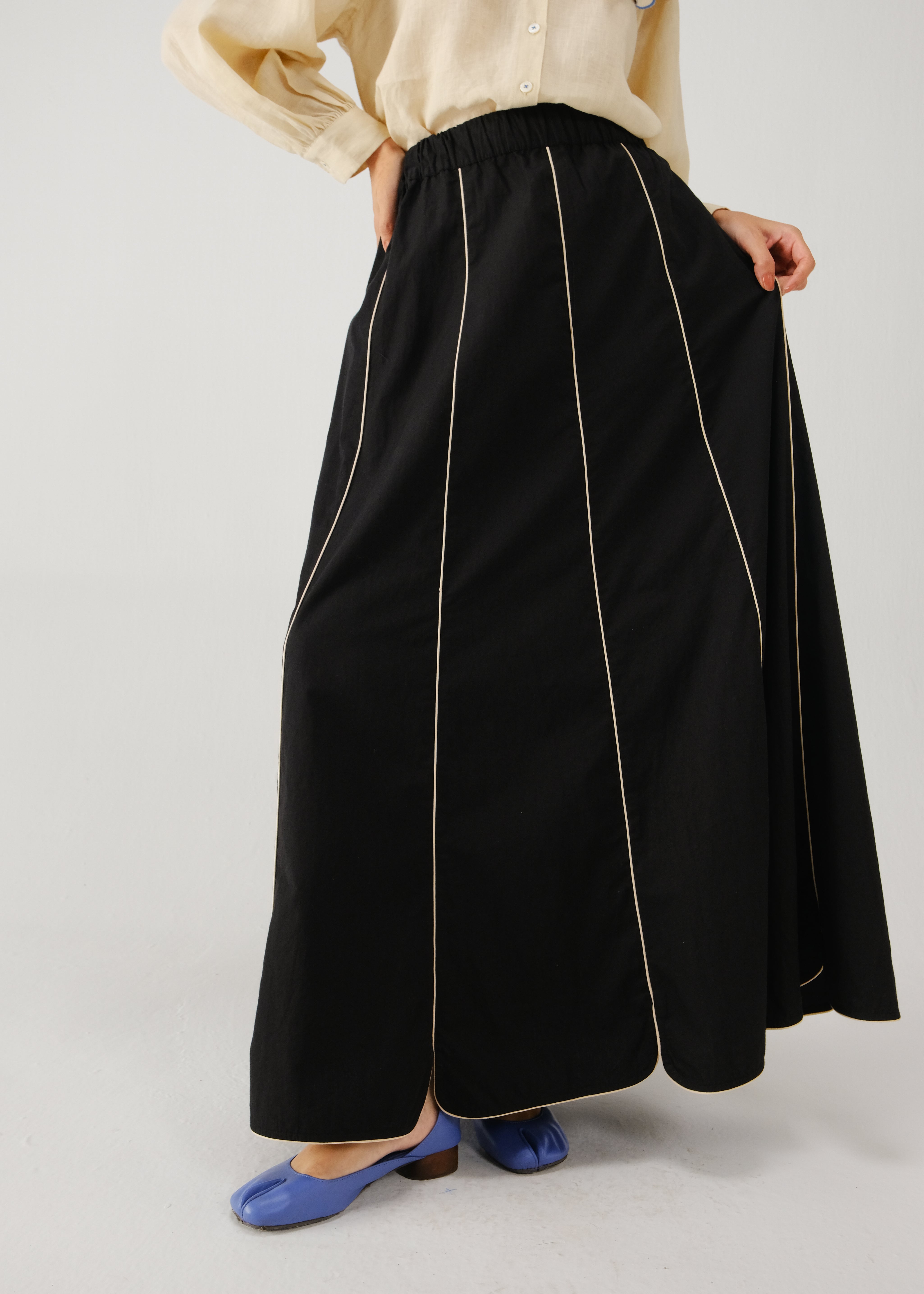 Paneled Skirt