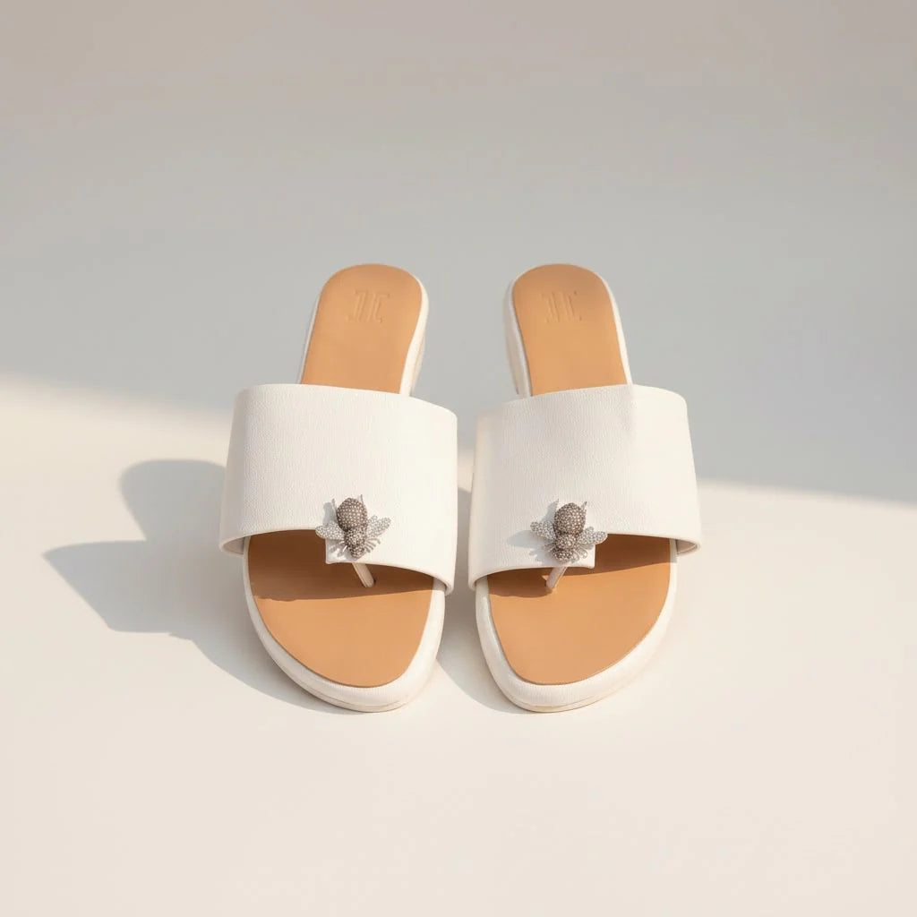 Cosmic Bee Slides White Only