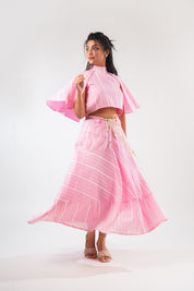 Pink Stripe Co-ord Set