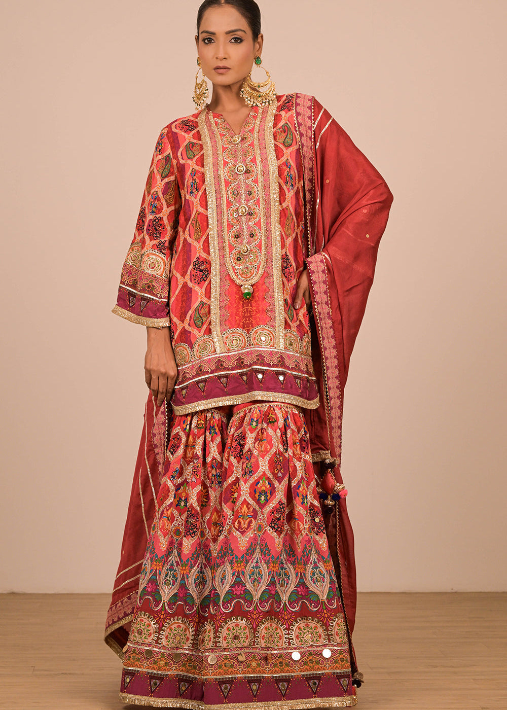 ishum_persian-red-crepe-sharara-set-with-canvas-tote-bag-with-vibrant-print-motifs-1.jpg