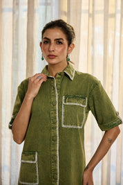 Audrey Dress In Green