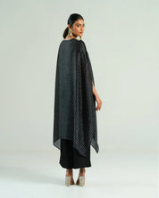 Bandhej Black & Gold Kurta Set