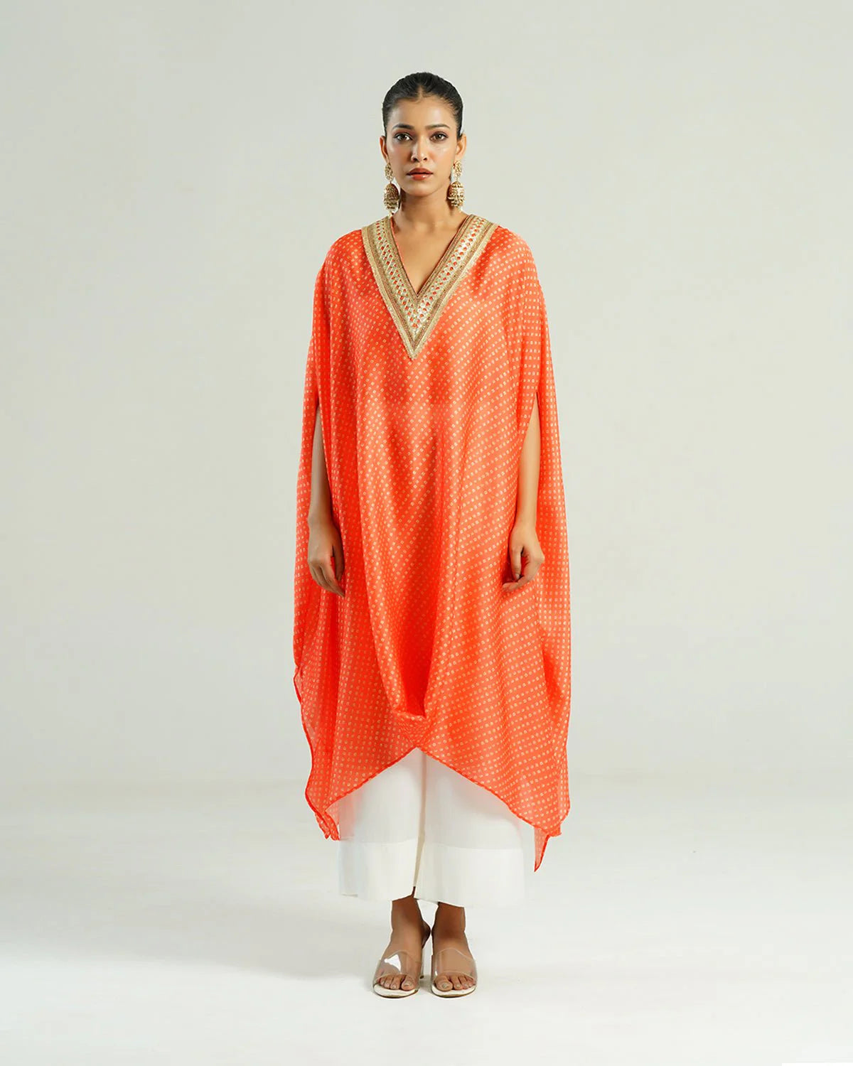 kurta-set-bandhej-orange-ivory-gold-122545.webp