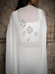 The Fleur Ivory Cape Set