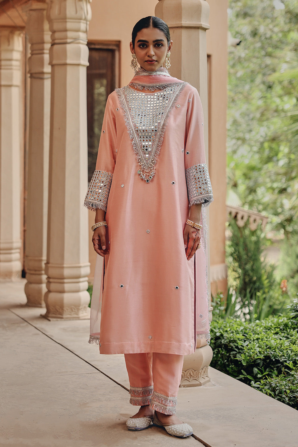 Peach Noor E Saheli Set