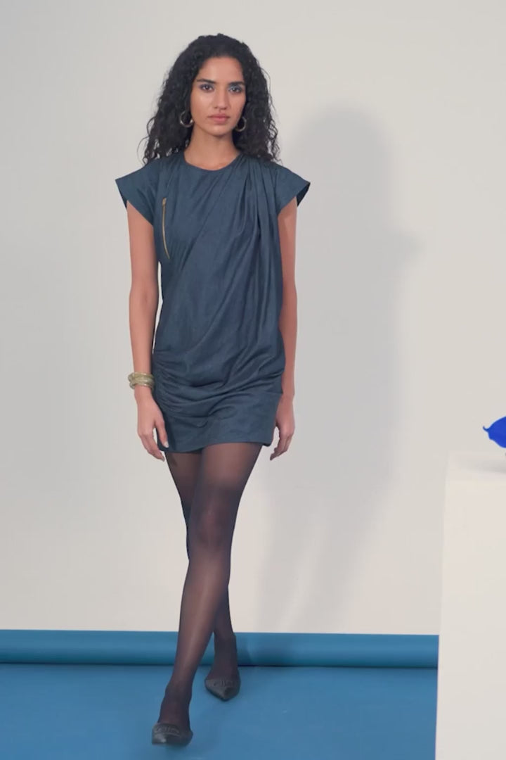 Echo Reed Denim Dress