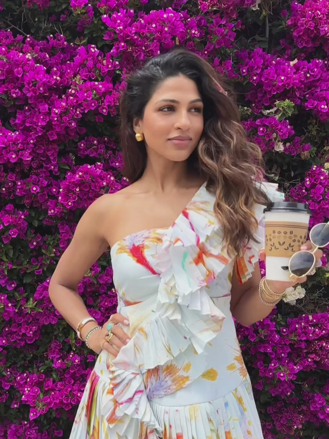 Geena Singh in Sunlit Swirls