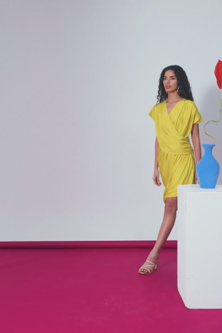 Echo Sway Draped Dress
