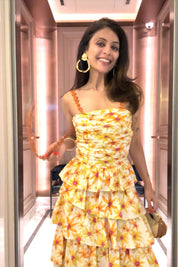 Meher Taluja in Layered Printed Dress