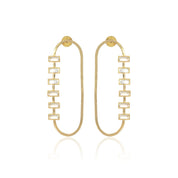 One Way Long Earrings