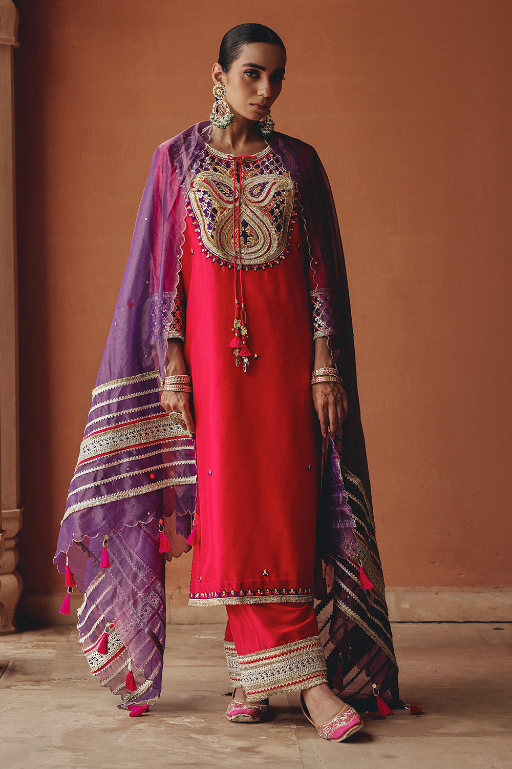 Rani Noor E Gulabi Set