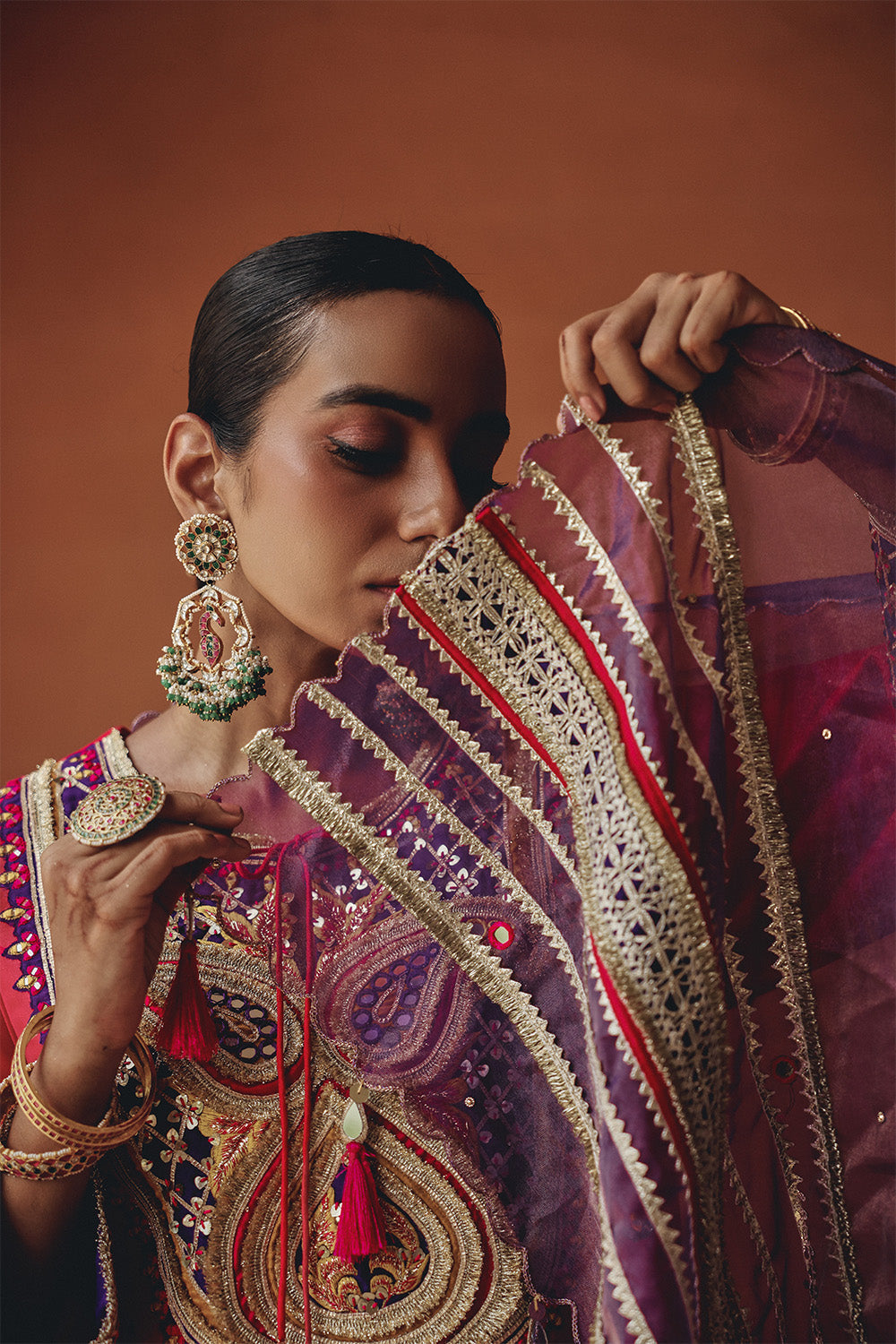 Rani Noor E Gulabi Set