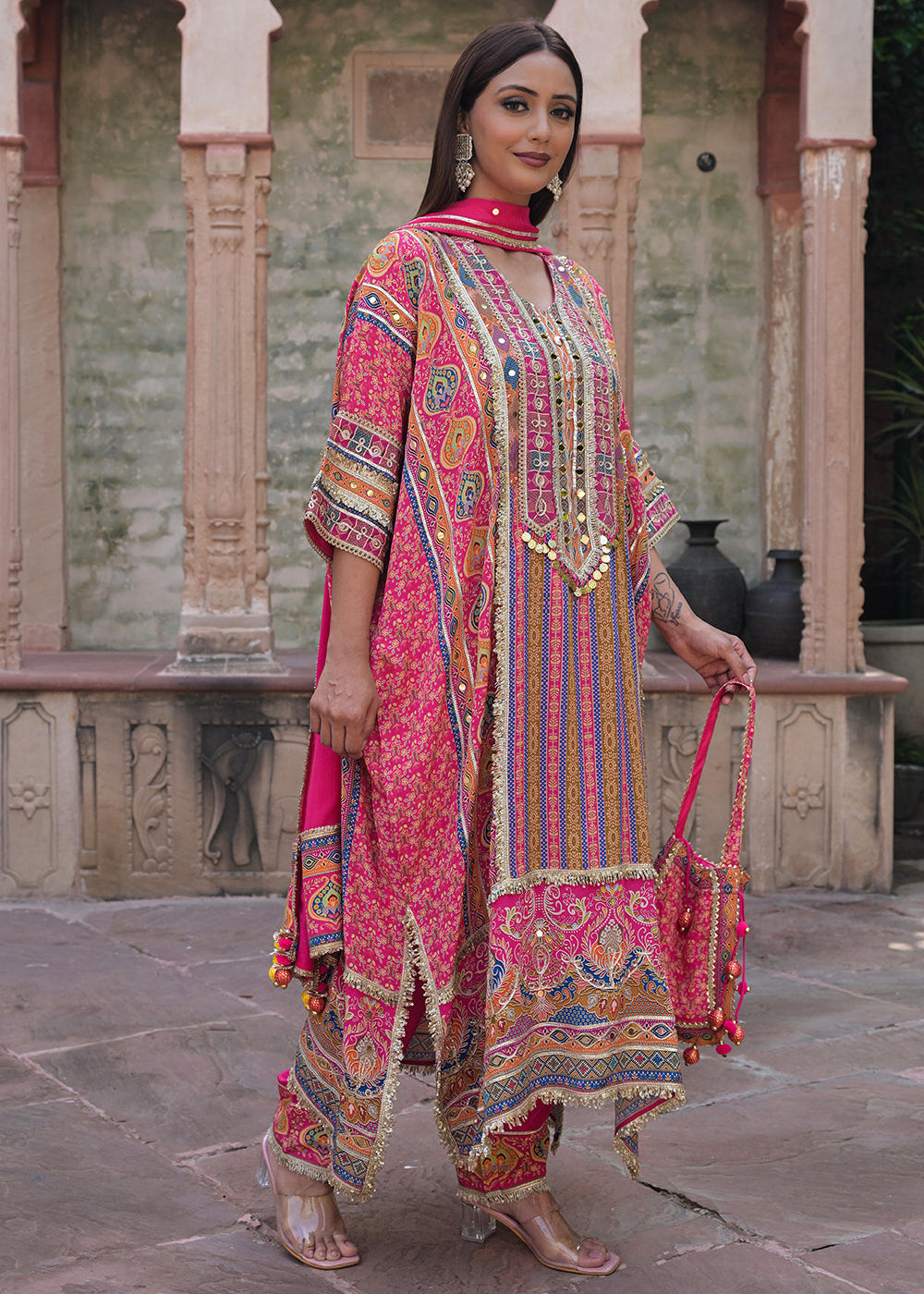 rani-pink-crepe-kaftan-pant-set-ethnic-party-outfit-2.jpg