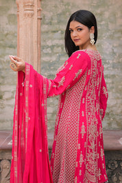 Rani Pink Kurta Palazzo Set
