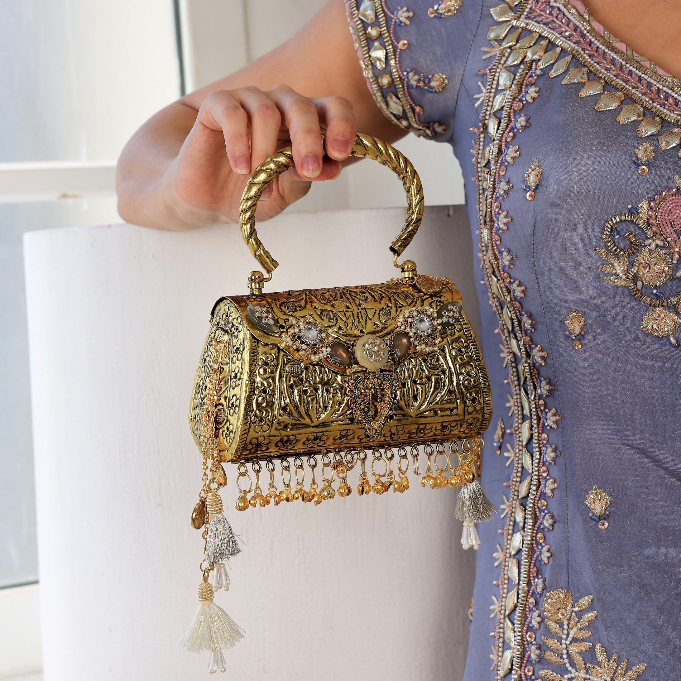 Alaka Mini Bag Antique Gold