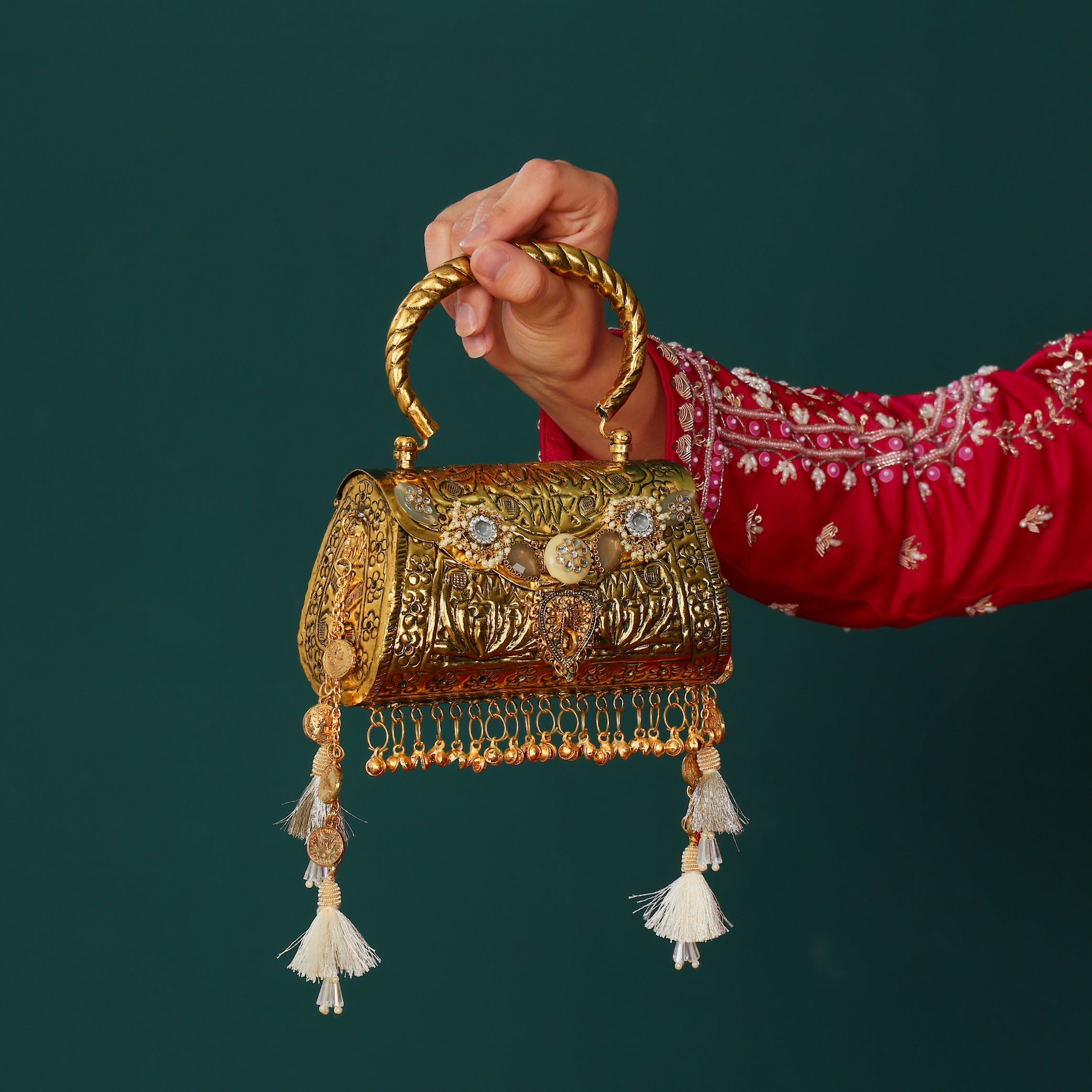 Alaka Mini Bag Antique Gold
