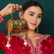 Alaka Mini Bag Antique Gold
