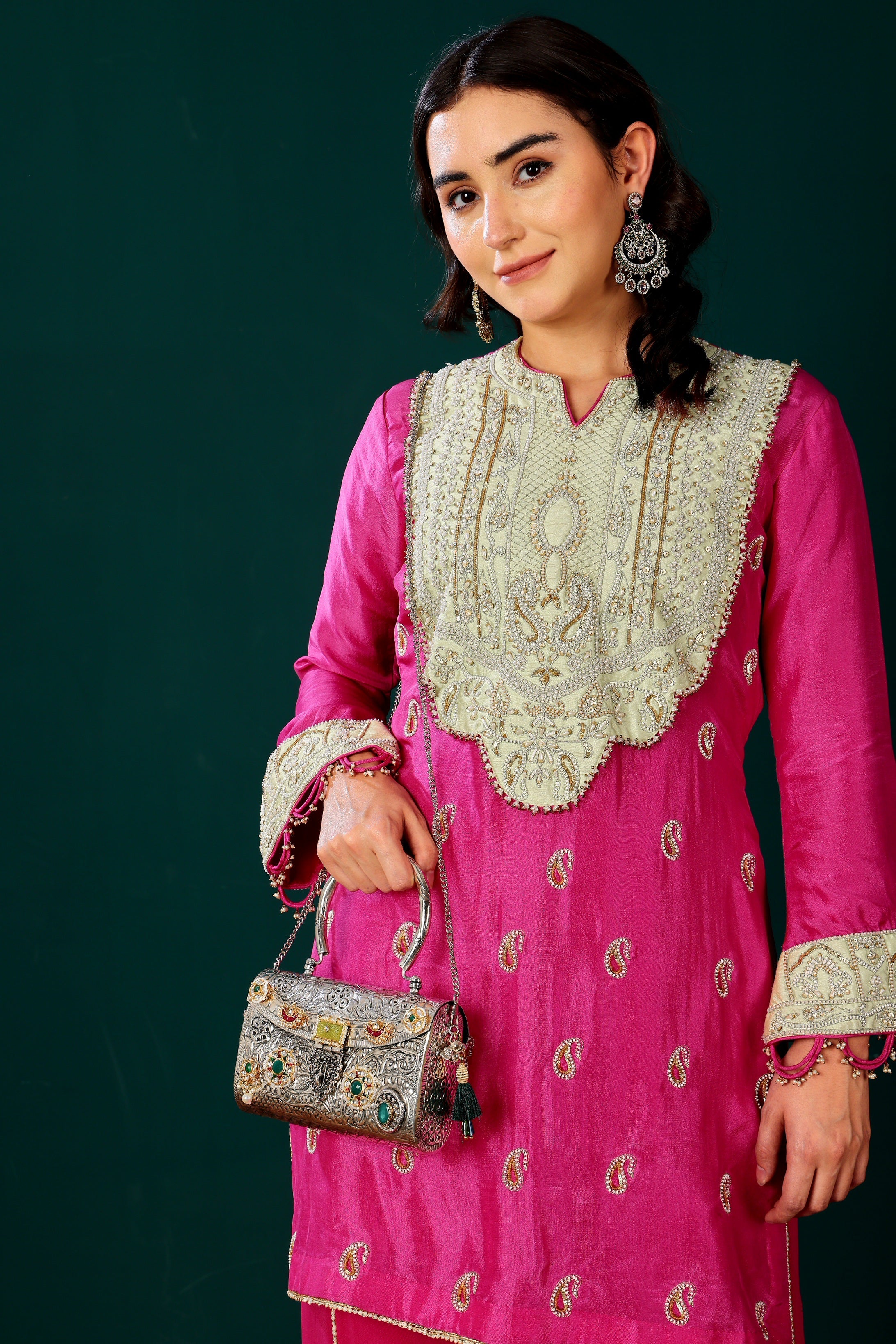 Advika Bag In Silver