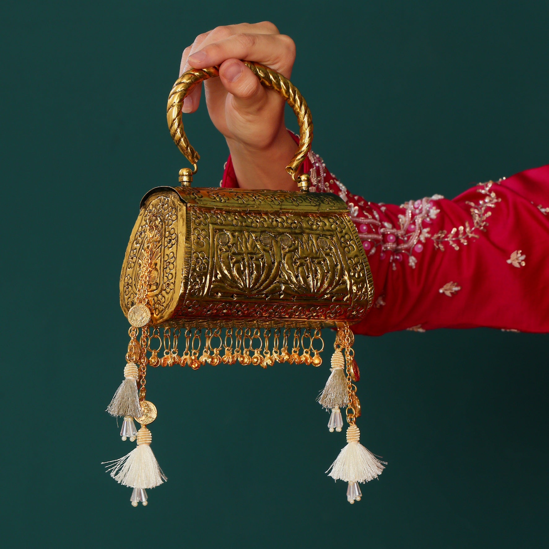 Alaka Mini Bag Antique Gold