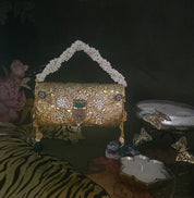 Arwa Bag In Antique Gold