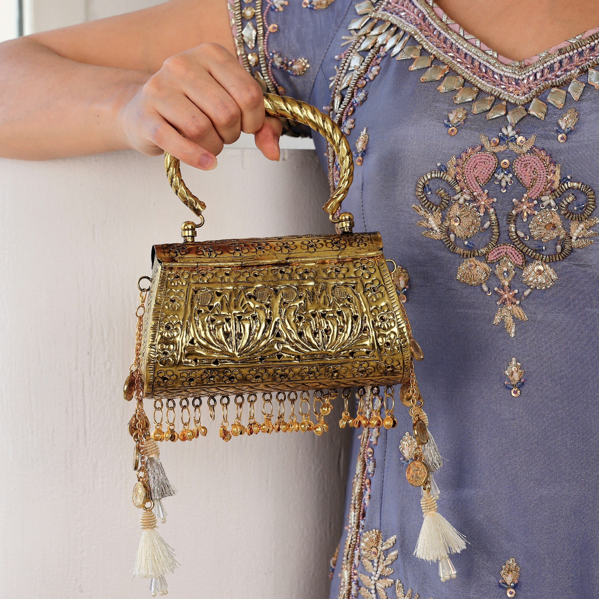 Alaka Mini Bag Antique Gold