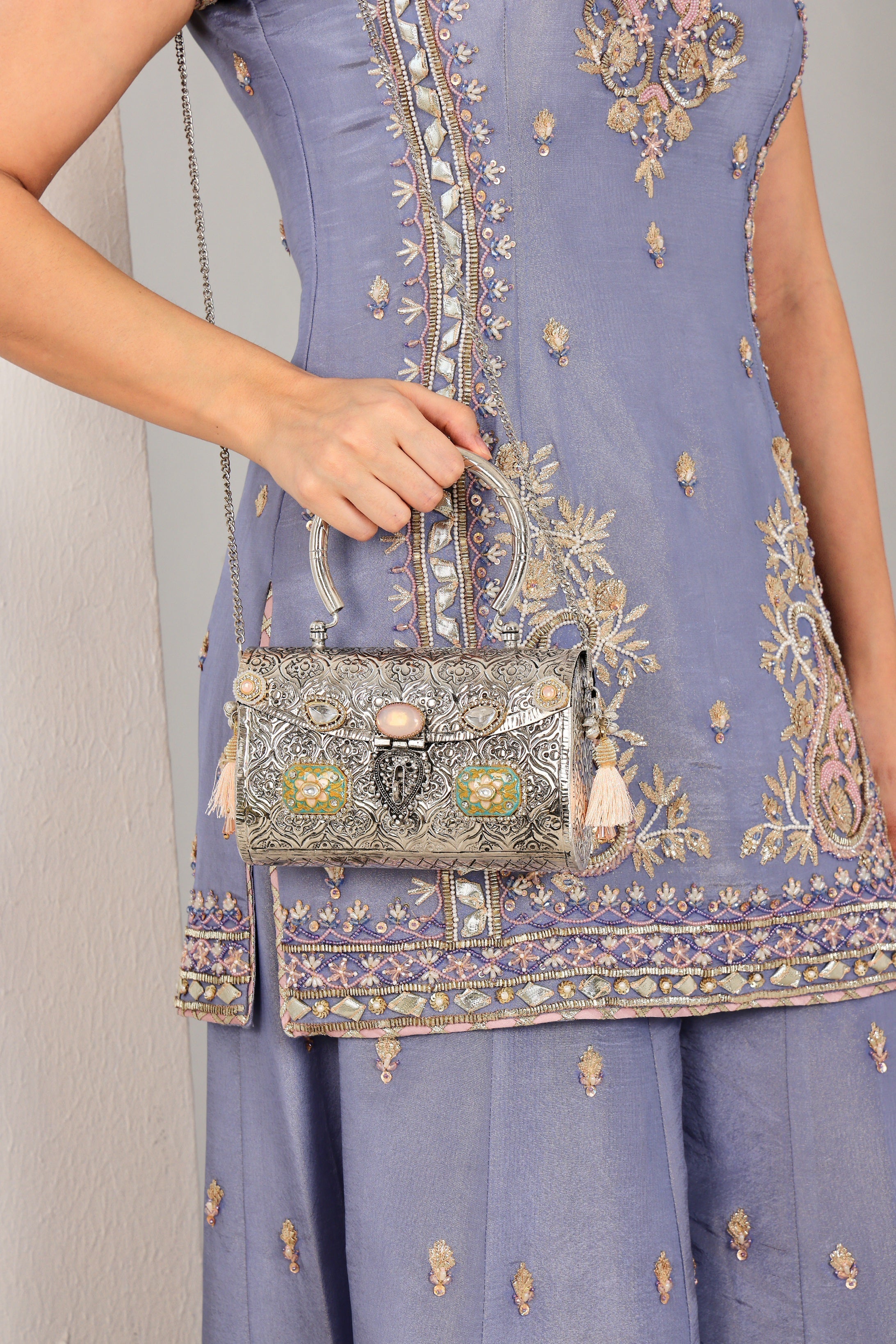Divisha Bag In Silver