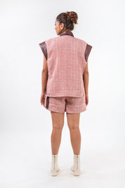 Tweed Utility Vest