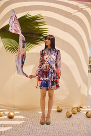 Geena Singh in Pleats & Palettes