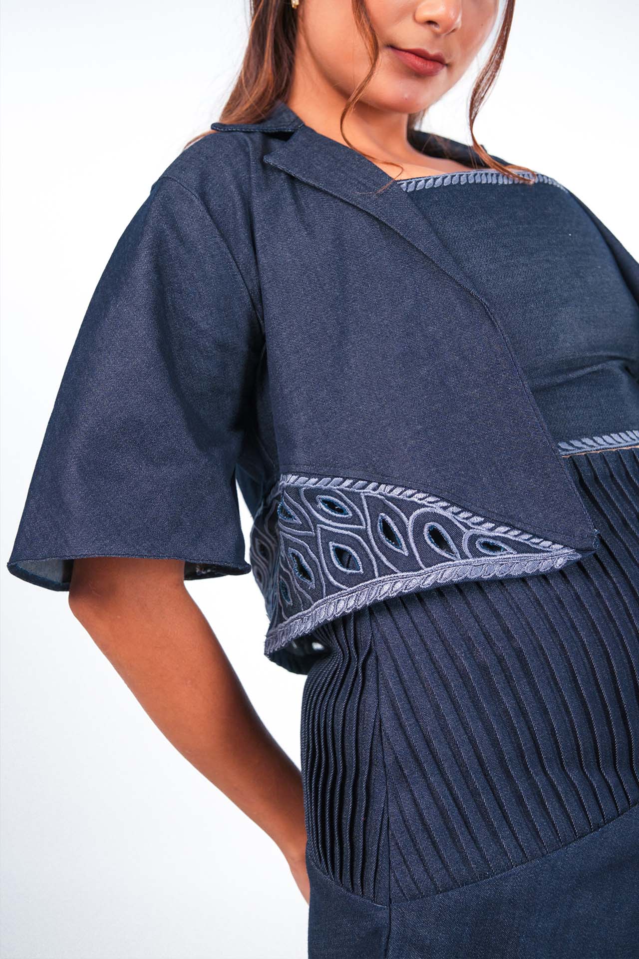 Midnight Cutwork Co-ord